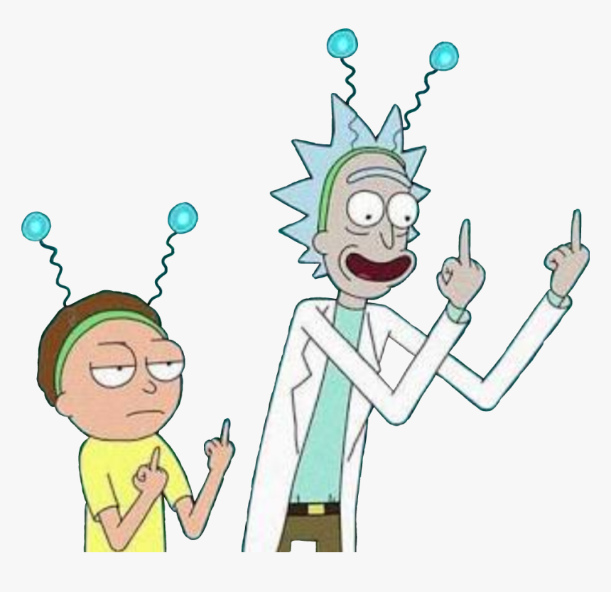 #paz Entre Ambos Mundos - Rick And Morty Png, Transparent Png, Free Download