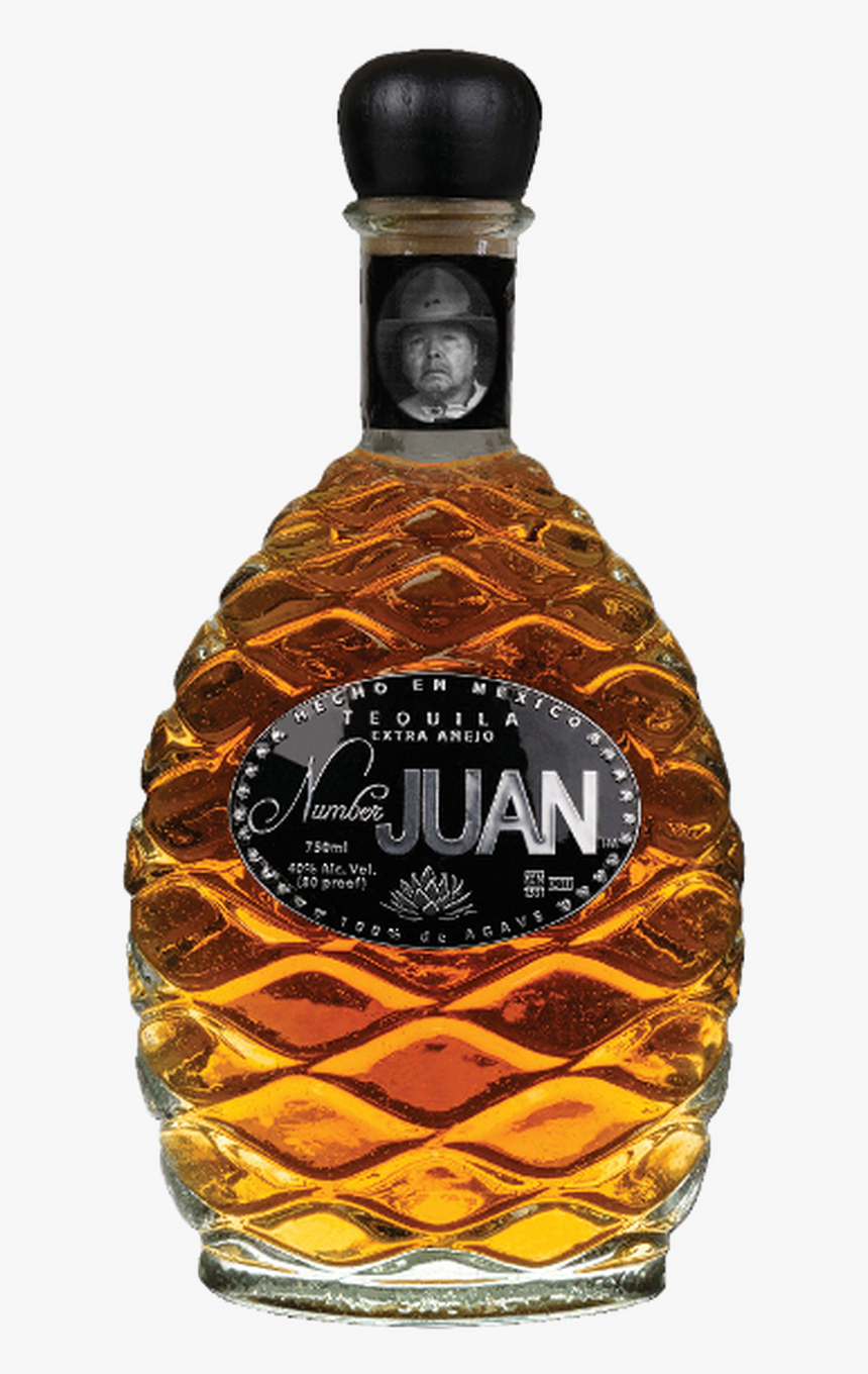 Number Juan Extra Anejo Tequila - Ron White Juan Liquor, HD Png Download, Free Download