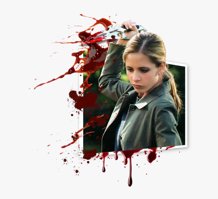 Buffy The Vampire Slayer Sarah Michelle Gellar Stabbing, HD Png Download, Free Download