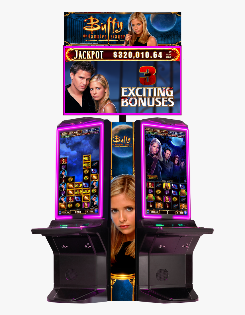 Buffy Slot Machine Vegas, HD Png Download, Free Download