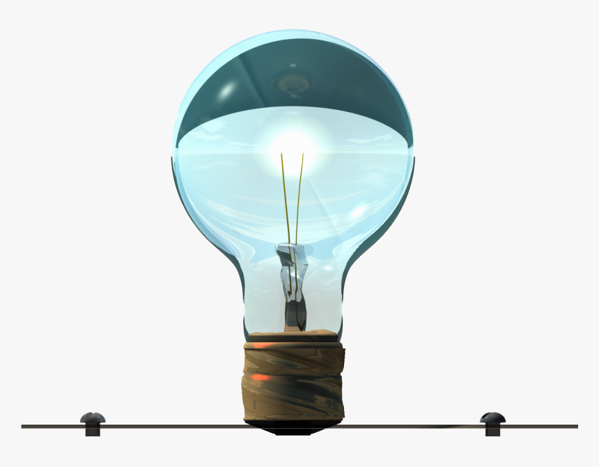 Light Bulb - Incandescent Light Bulb, HD Png Download, Free Download