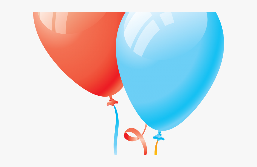 Transparent Baloons Clipart - Birthday Party Balloons Transparent Background Png, Png Download, Free Download