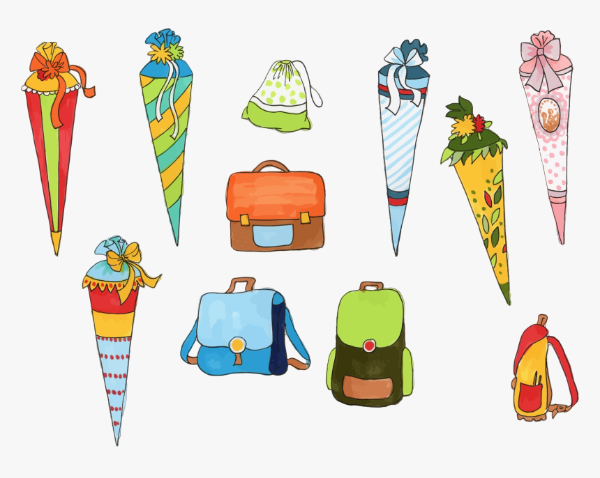 Bags Clip Arts - Einschulung Clipart, HD Png Download, Free Download