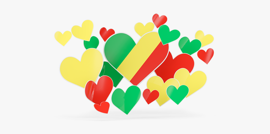 Flying Heart Stickers - Pakistan Flag Sticker Png, Transparent Png, Free Download