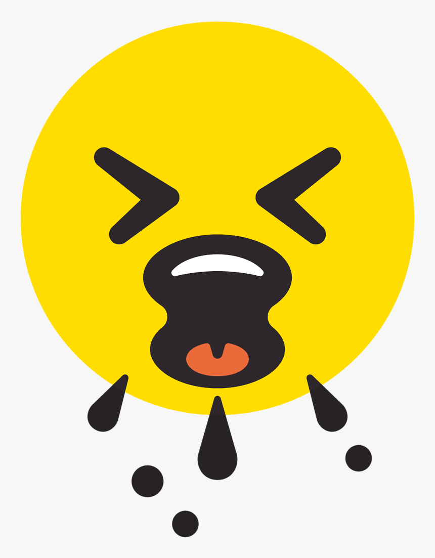 Coughing-emoji For Greenpeace Deutschland E - Coughing Emoji, HD Png Download, Free Download