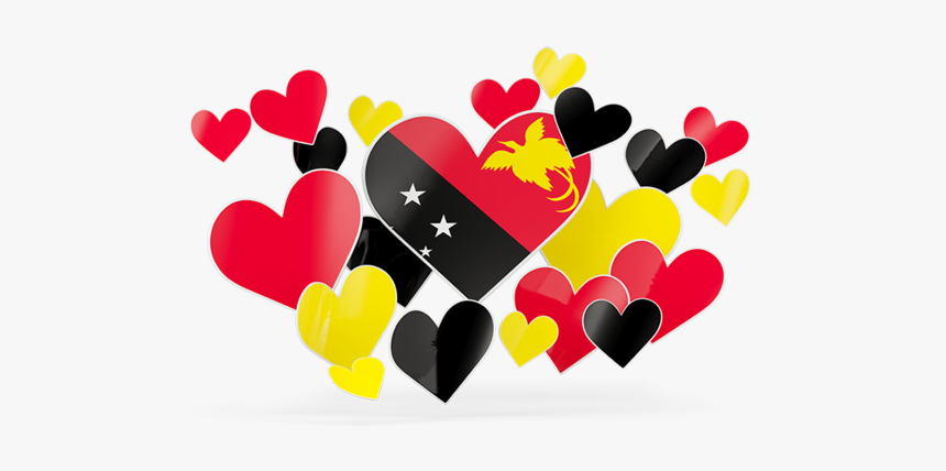 Flying Heart Stickers - Flying Bangladesh Flag Png, Transparent Png, Free Download