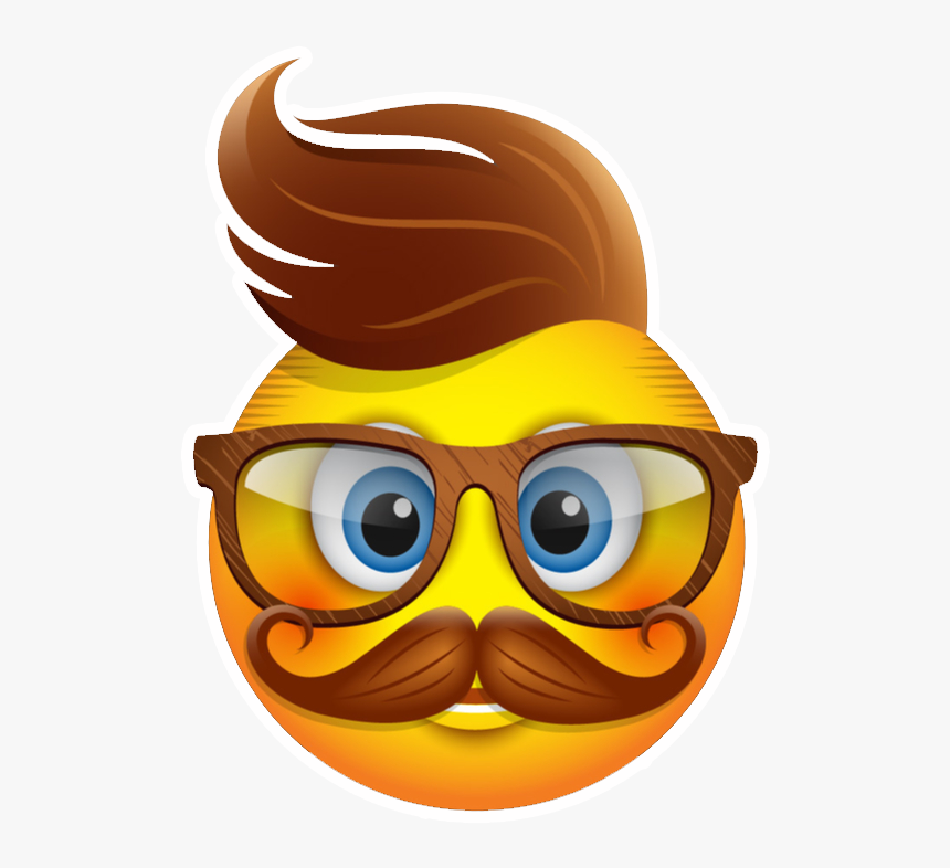 Emojis With Mustache, HD Png Download, Free Download