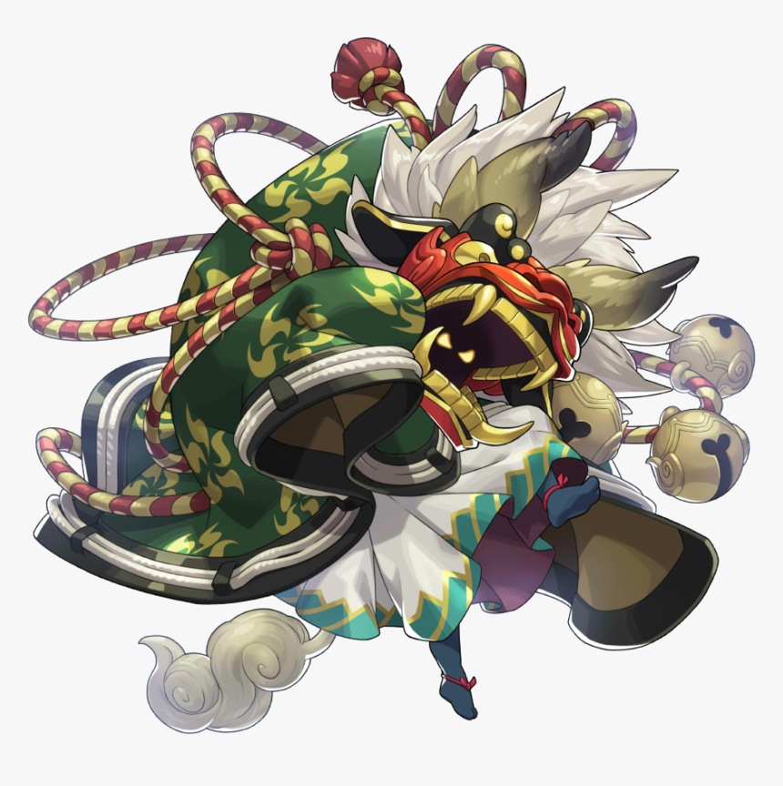 Transparent Amaterasu Png - Shishimai Dragalia Lost, Png Download, Free Download