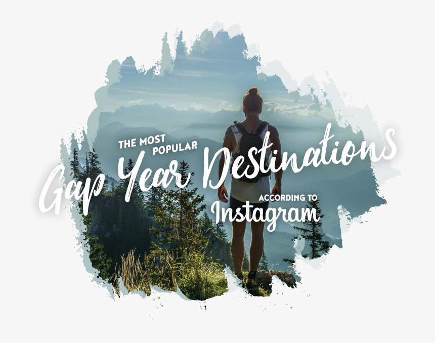 Top 25 Gap Year Destinations According To - Instagram, HD Png Download, Free Download