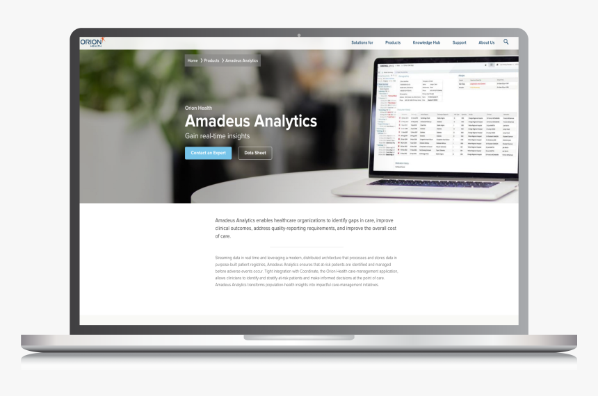 Amadeus Analytics - Website, HD Png Download, Free Download