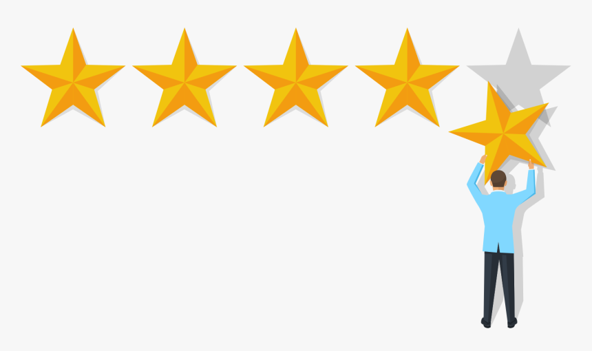 Get Google Reviews - Four And A Half Stars, HD Png Download, Free Download