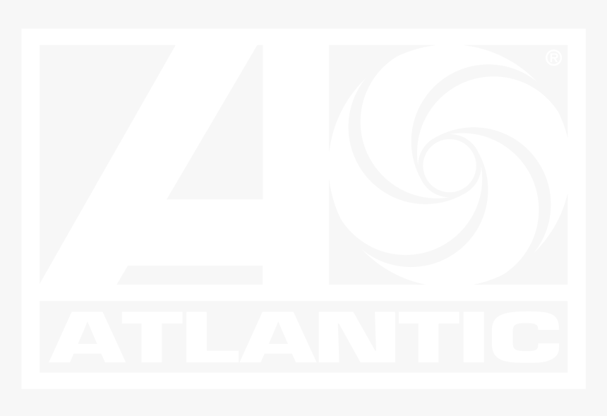 Atlantic Records Logo Black And White, HD Png Download, Free Download