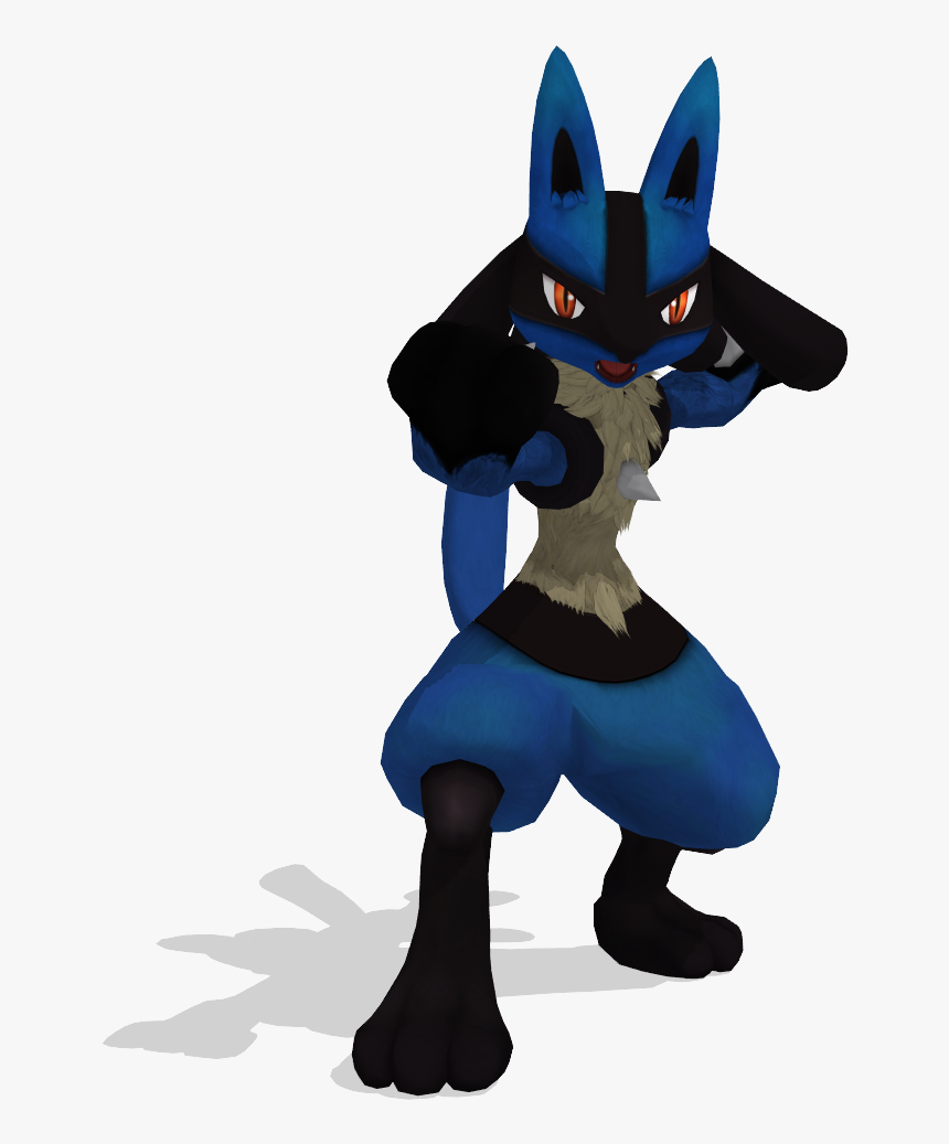 Transparent Cloud Smash 4 Png - Lucario Mmd Model, Png Download, Free Download