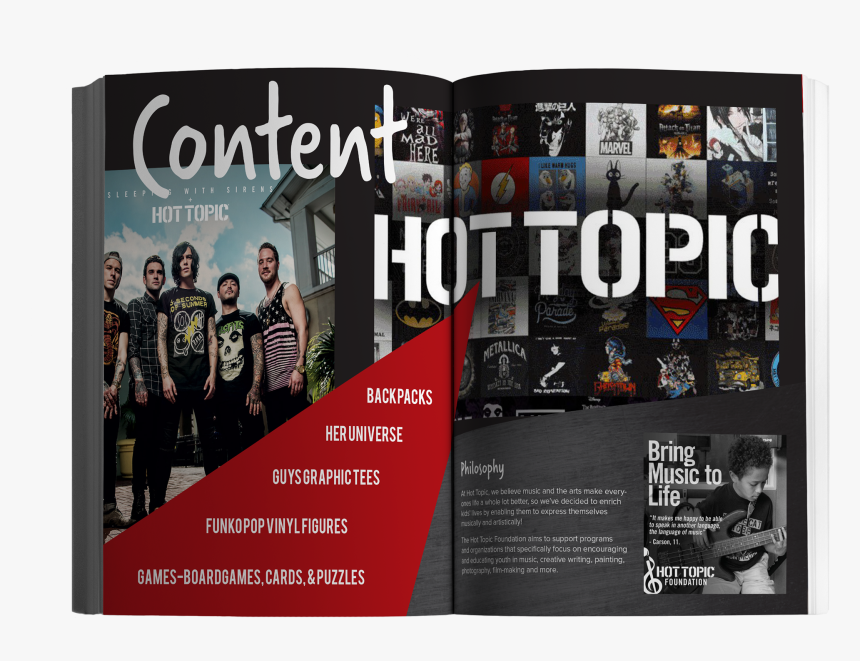 Hot Topic Png, Transparent Png, Free Download