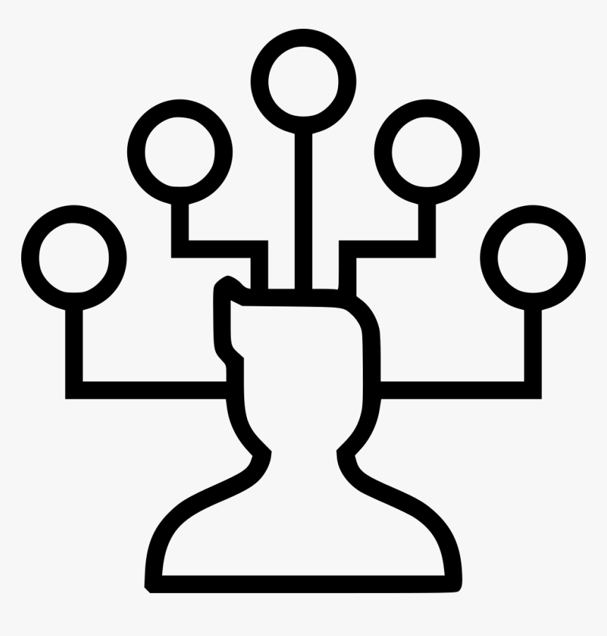 Businessman Nodes Team Hierarchy Structure Svg Comments - Connection Network Seo Social Nodes Icon, HD Png Download, Free Download