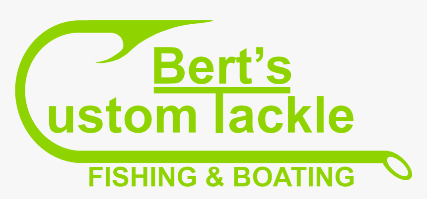 Bert"s Custom Tackle - Berts Custom Tackle Decal, HD Png Download, Free Download