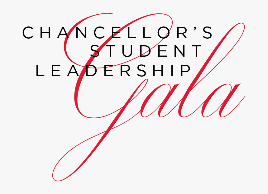 Chancellors Student Leadership Gala Logo Final V3-09 - Calligraphy, HD Png Download, Free Download
