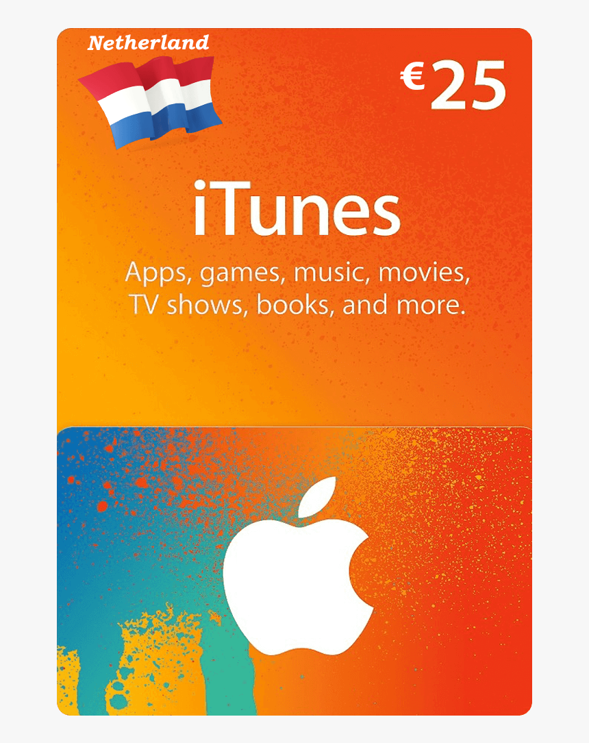Itunes Card Png - 25 Itunes Gift Card, Transparent Png, Free Download