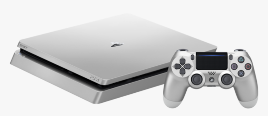 Ps4 Console Png - Slim Ps4 White 1tb, Transparent Png, Free Download