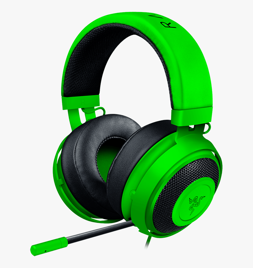 Headset Razer Kraken Pro V2 / - Razer Kraken Pro V2 Analog Gaming Headset Green, HD Png Download, Free Download