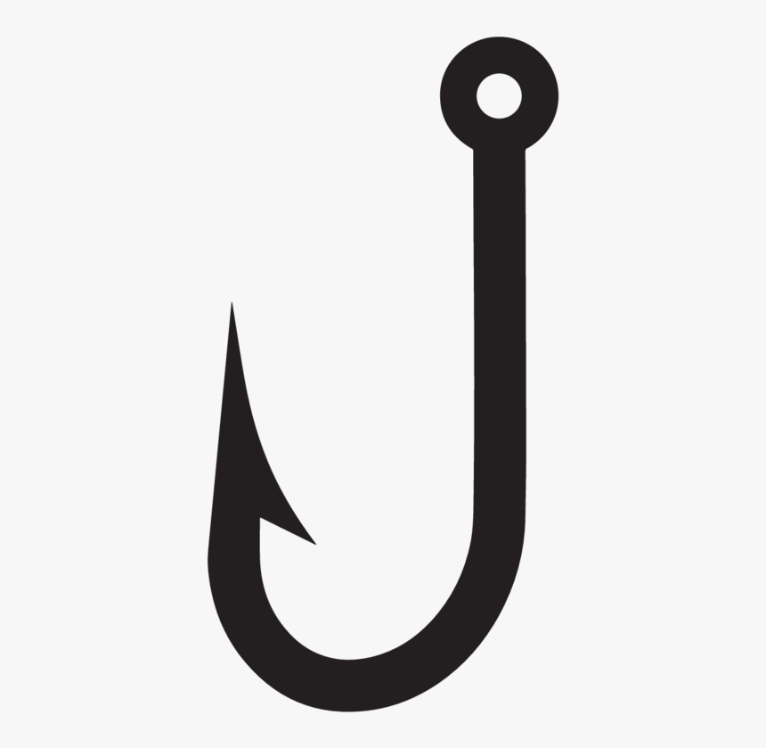 Fishing Hook Icon Sticker - Emblem, HD Png Download, Free Download