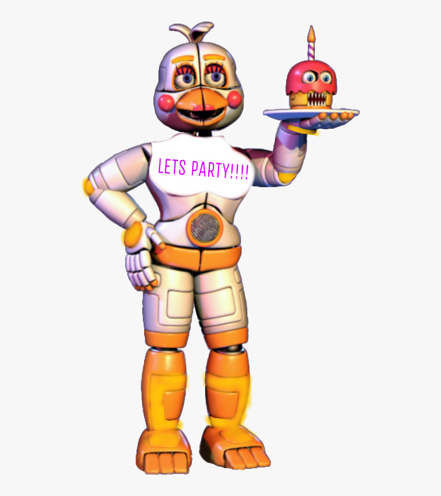 Funtime Toy Chica V1 - Five Nights At Freddy's Funtime Chica, HD Png Download, Free Download