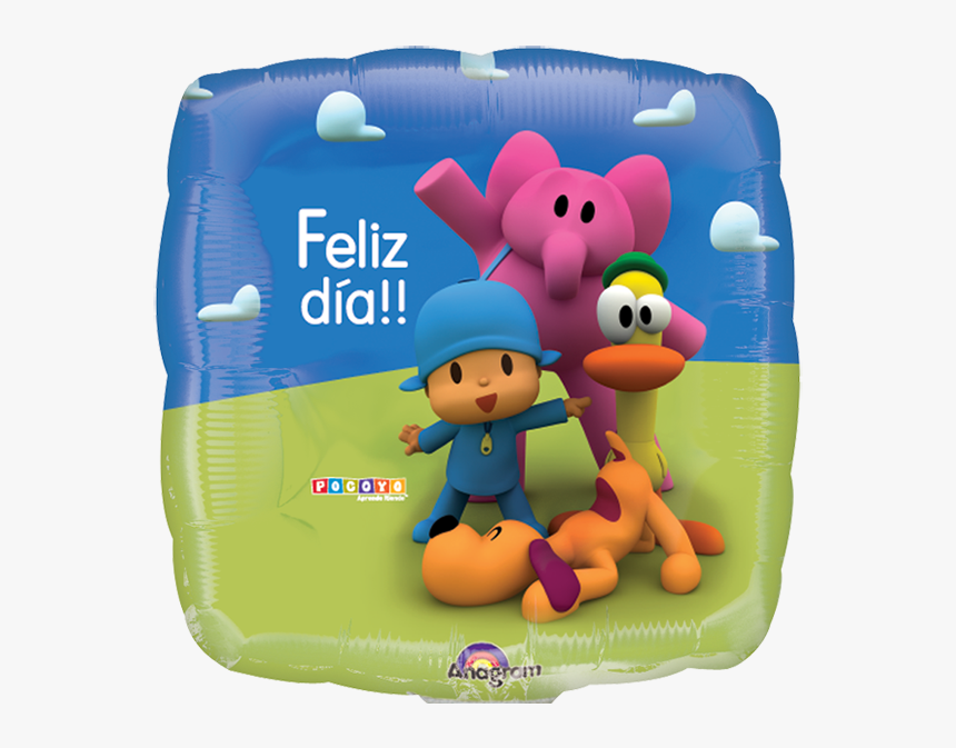 Catalogo De Globos Personajes Pocoyo - Balao Metalizado Pocoyo, HD Png Download, Free Download