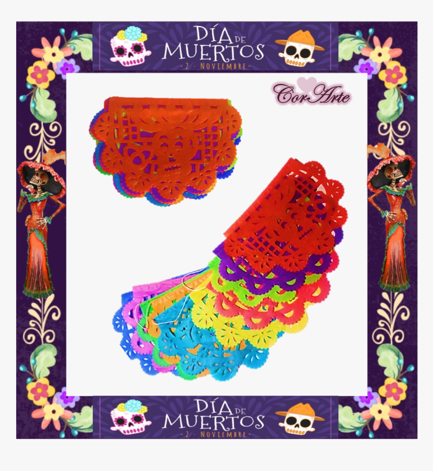 Corarte Papel Picado - Motif, HD Png Download, Free Download