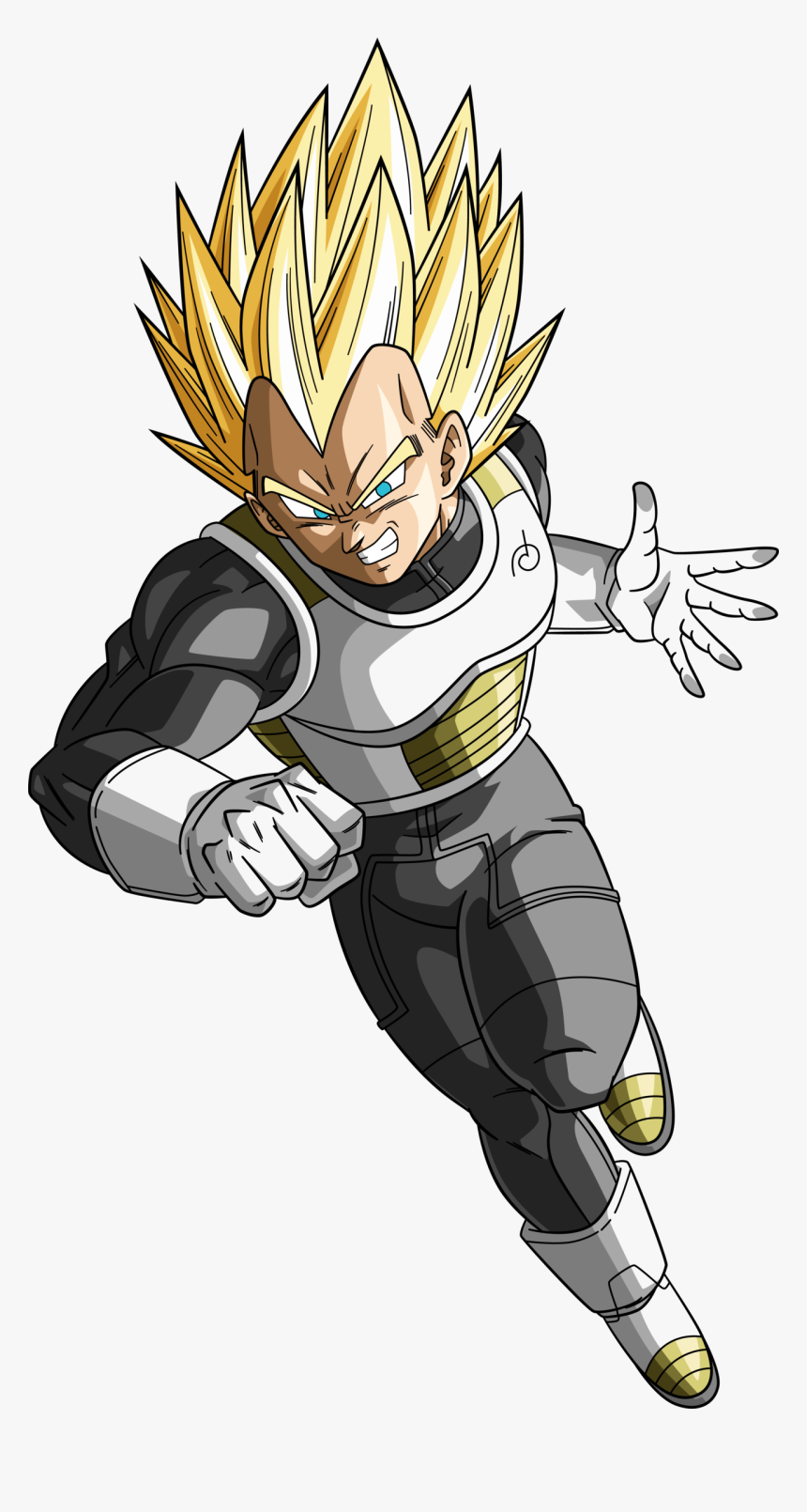 Clipart Dragon Ball Super Saiyan And More - Dragon Ball Super Vegeta Ssj, HD Png Download, Free Download