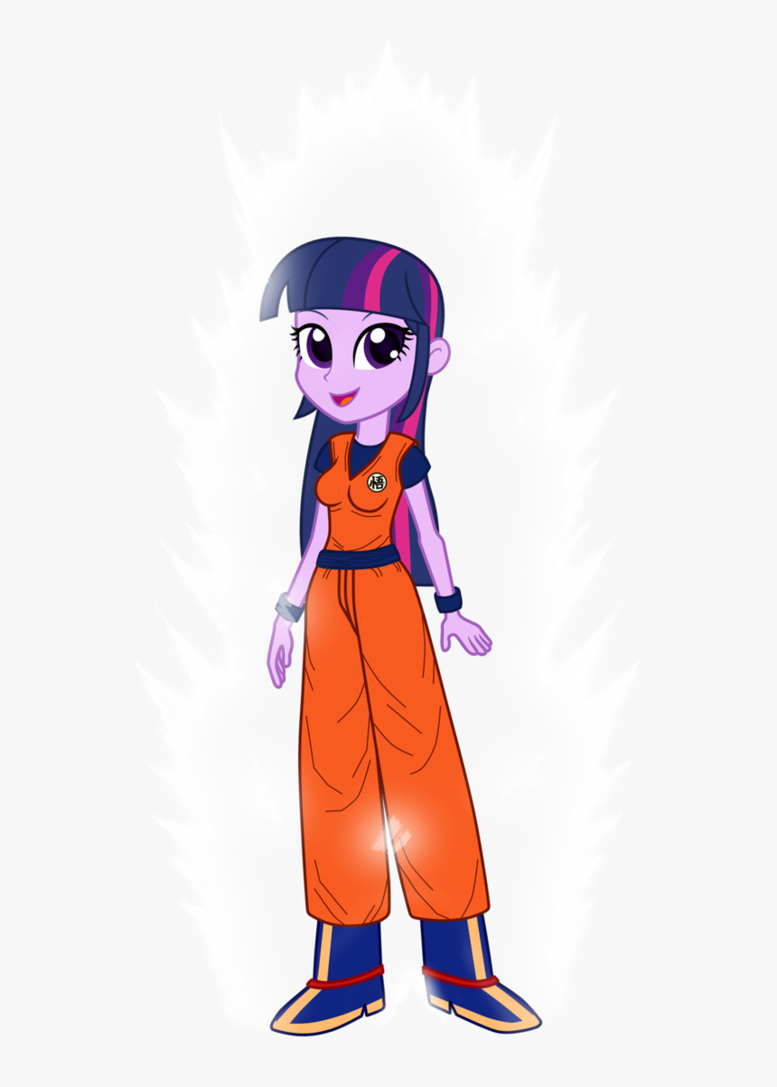 Transparent Goku Hair Png - Equestria Girls Mlp Dragon Ball Z, Png Download, Free Download