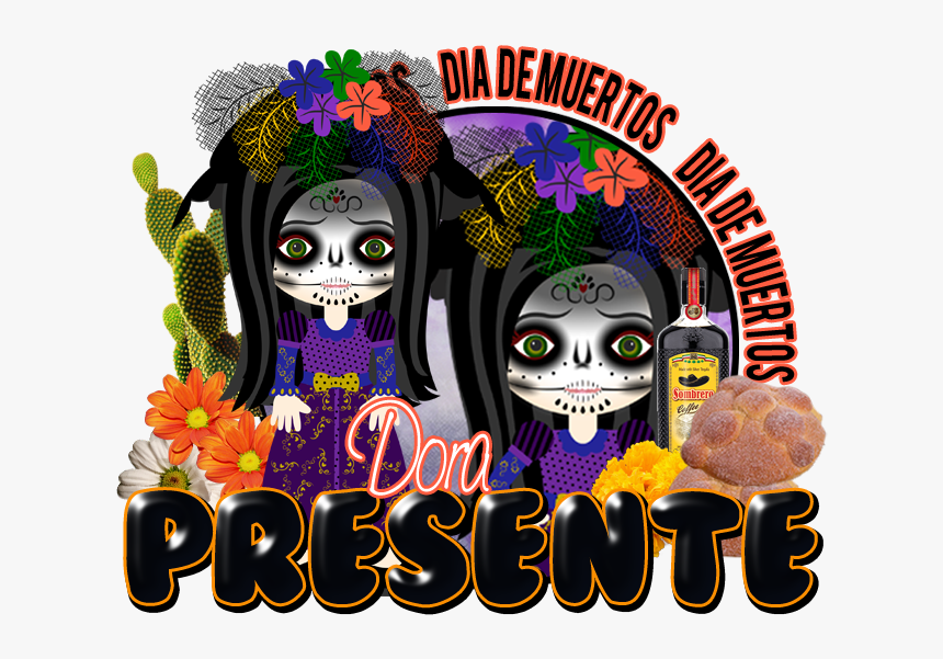 Buenas Noches Con Catrina, HD Png Download - kindpng