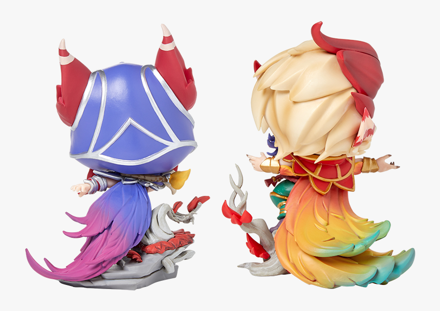 Ãxayah And Rakan - League Of Legends Figure Xayah, HD Png Download, Free Download