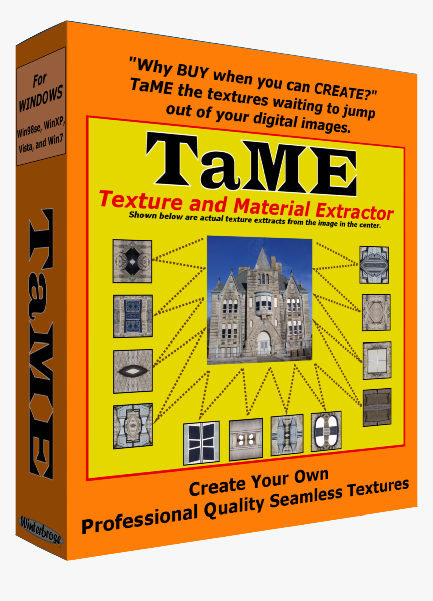 Tame For Windows - Orange, HD Png Download, Free Download