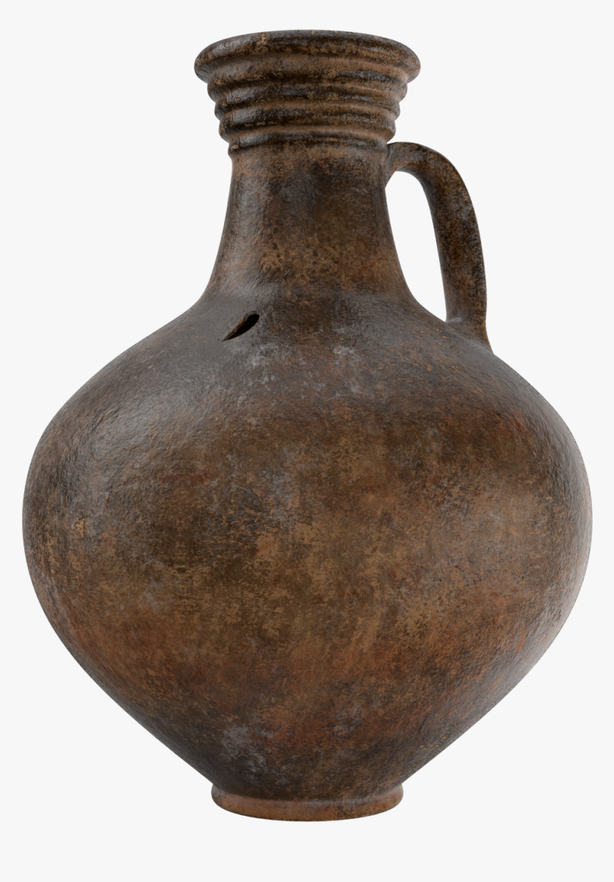 Ceramic Wine Jug - Earthenware, HD Png Download, Free Download