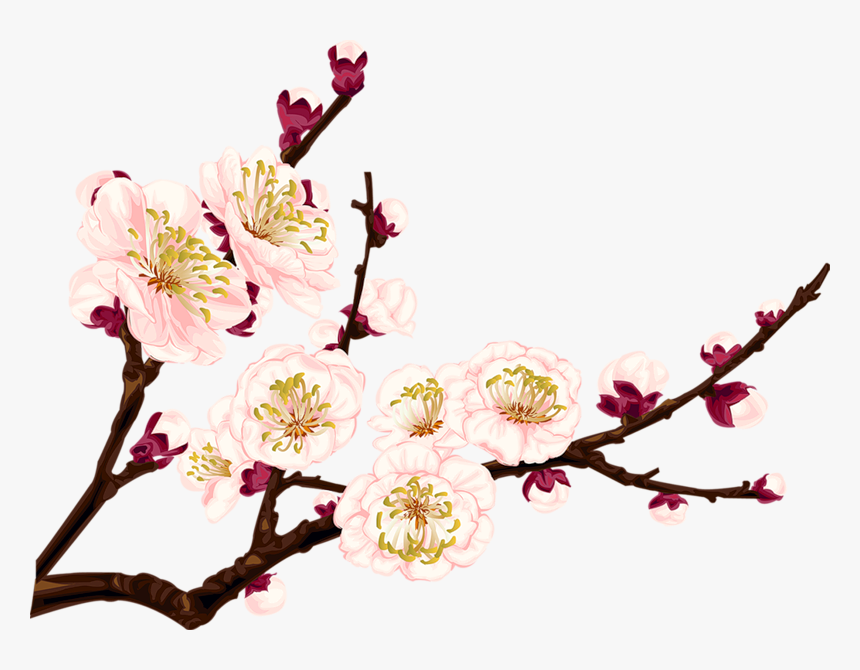 Gifs Fleurs Et Nature Gifs Fleurs Et Nature - Chinese Nature Art Flower, HD Png Download, Free Download