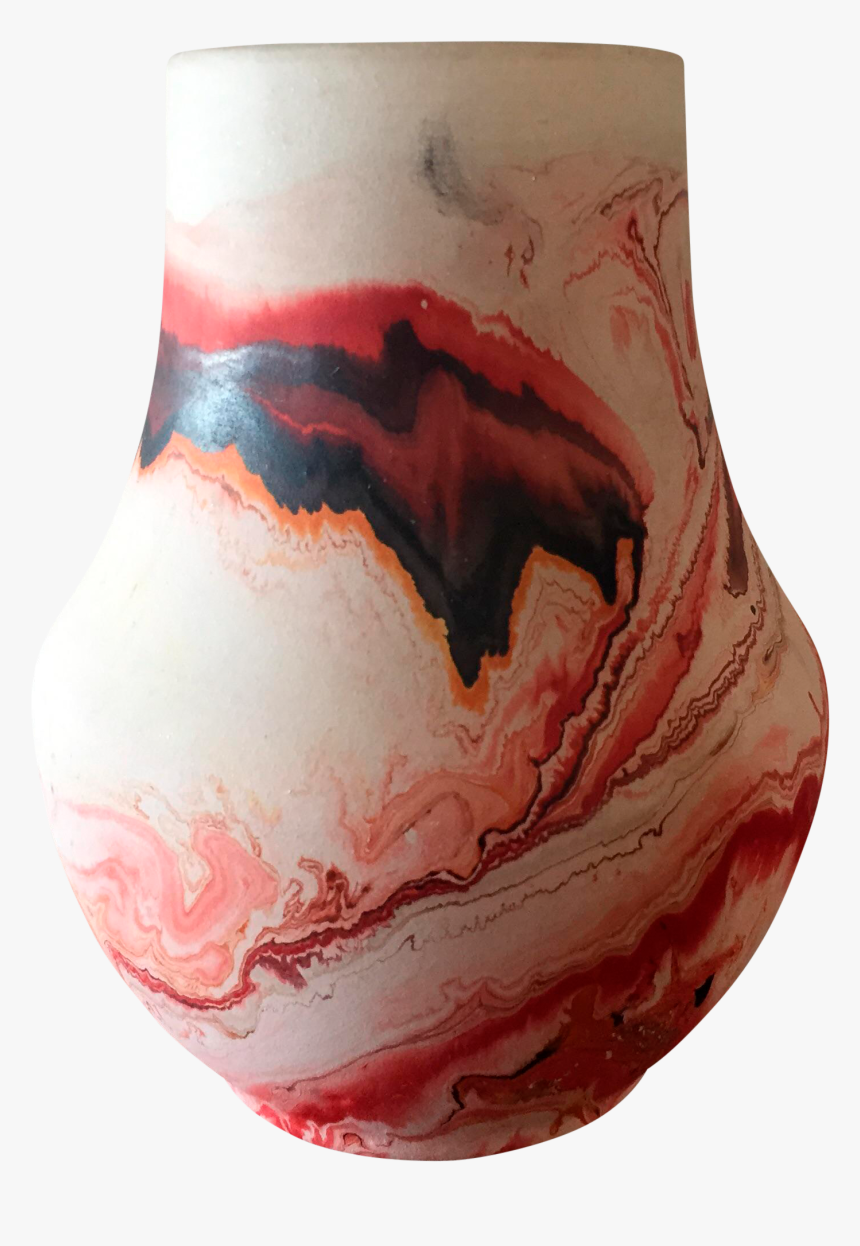 Up For Sale Is This Gorgeous Nemadji Pottery Vase With - Vase, HD Png Download, Free Download