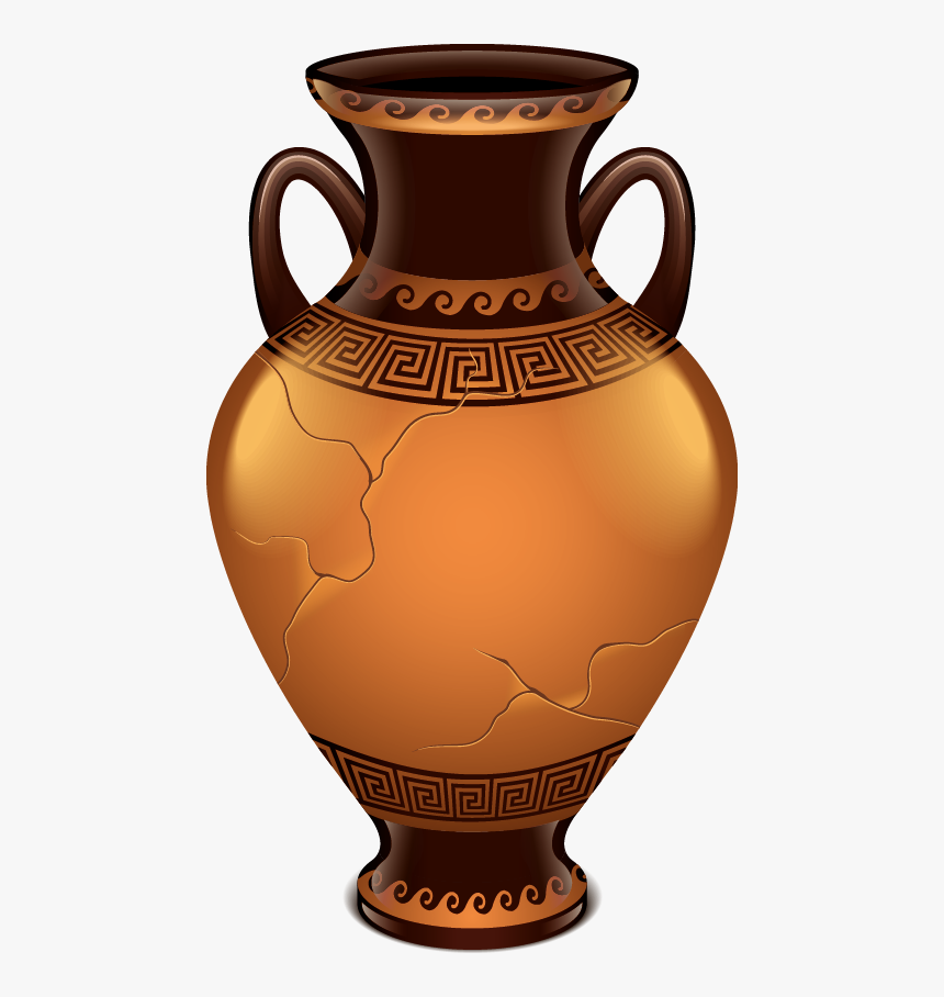 Collection Of Free Ceramics Clipart Download On - Greek Vase Clipart, HD Png Download, Free Download