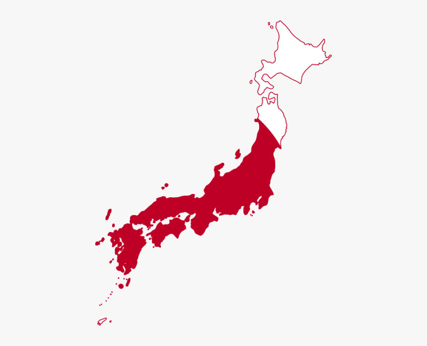 Map Japanese - Strait Of Shimonoseki Map, HD Png Download, Free Download