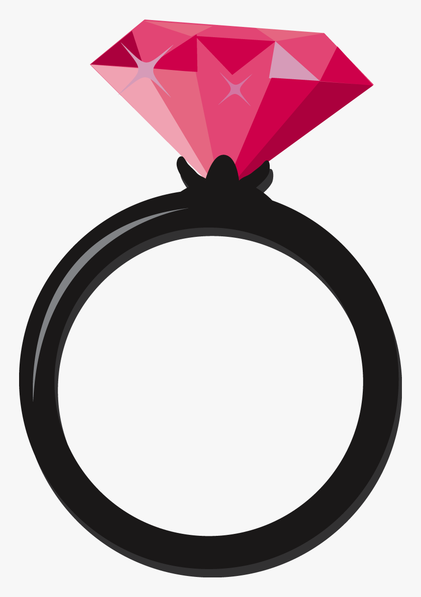 Transparent Tumblr Watercolor Png - Pink Diamond Ring Clipart, Png Download, Free Download