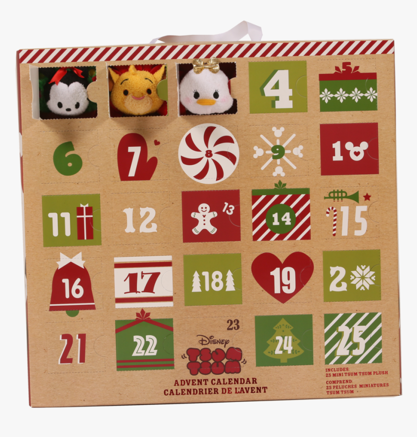 Tsum Advent X3 - Disney Tsum Tsum Plush Advent Calendar, HD Png Download, Free Download