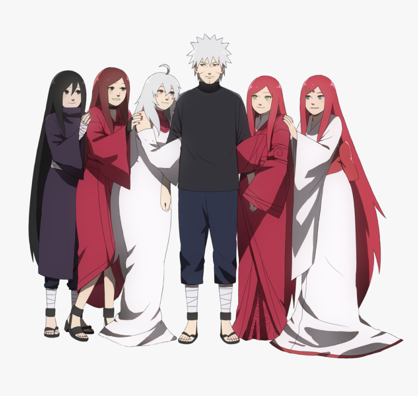 Girls, Naruto, And Tobirama Image - Indra And Ashura Wives, HD Png Download, Free Download