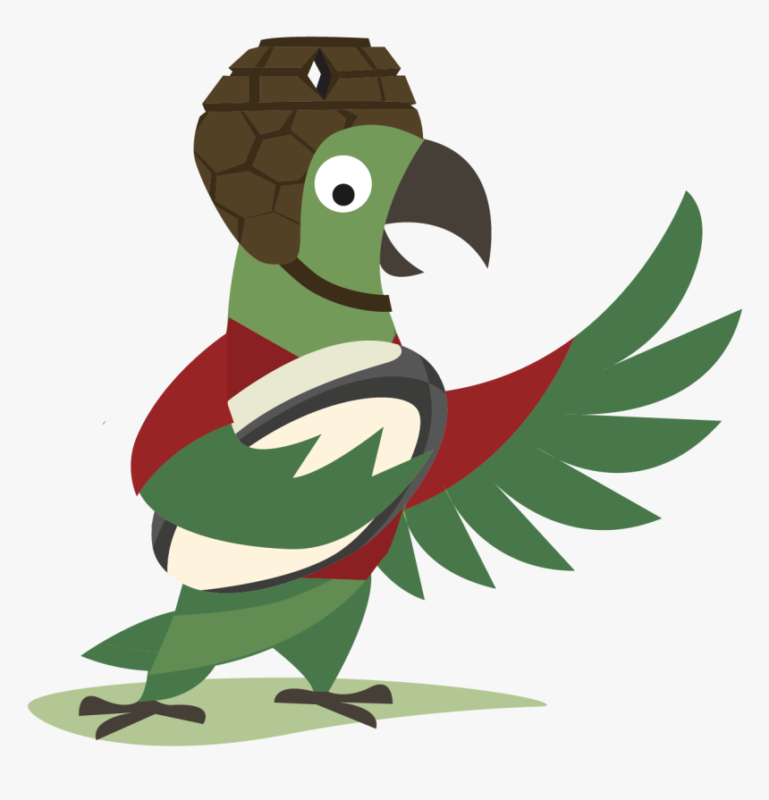 Transparent Turkey Track Clipart - Kea Cartoon, HD Png Download, Free Download