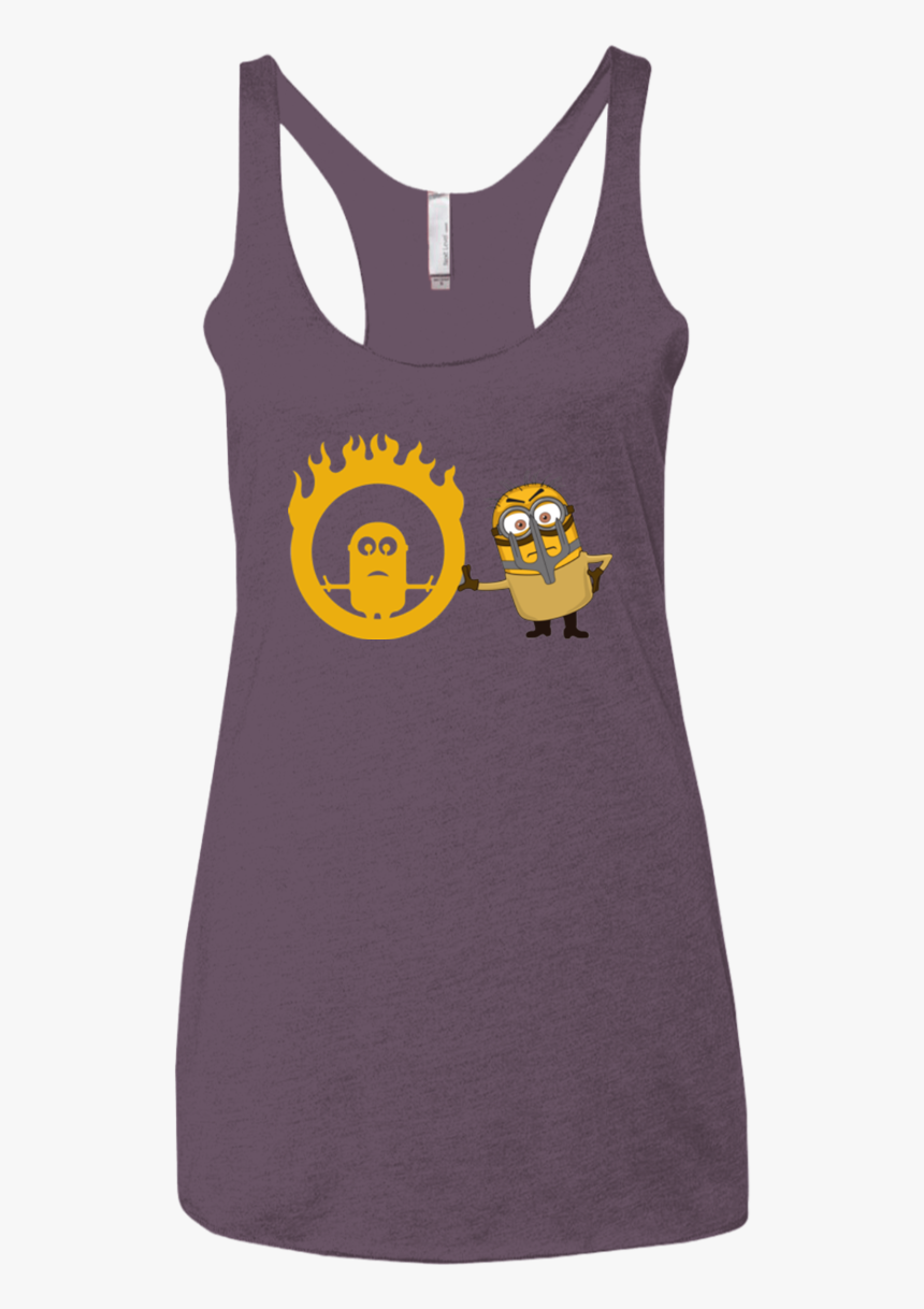 Mad Minion Women"s Triblend Racerback Tank - Shirt, HD Png Download, Free Download