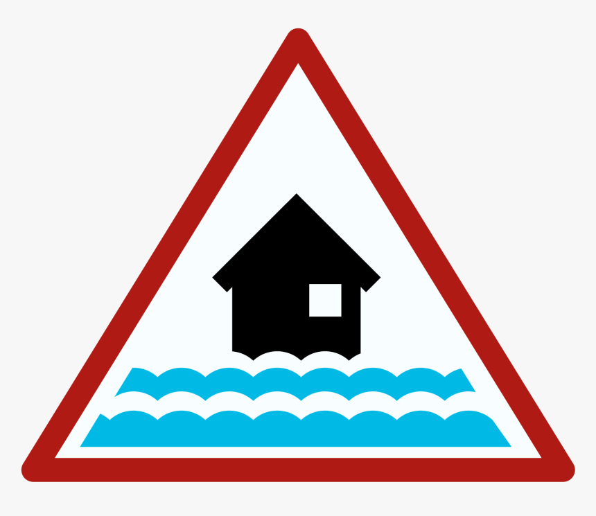 Flood Warning Clipart, HD Png Download - kindpng