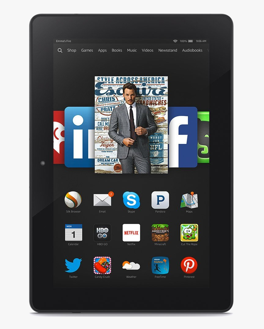 Kindle Fire Hd 8-9 - Amazon Fire Hdx, HD Png Download, Free Download