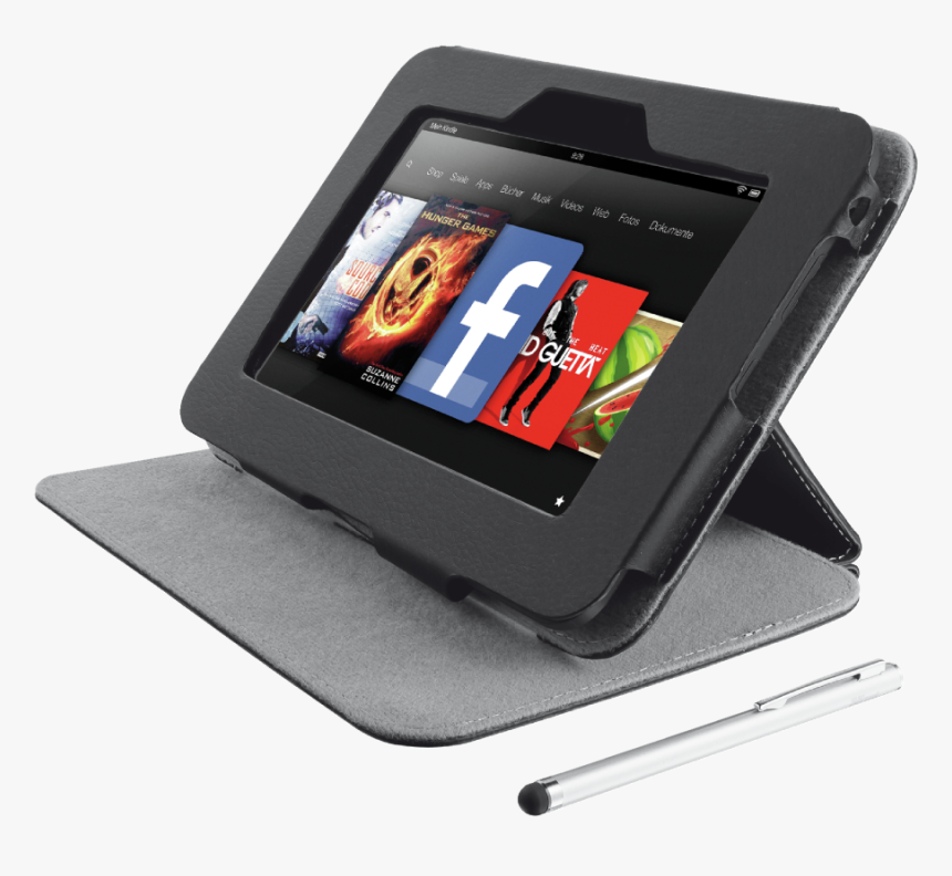 Eliga Folio Stand With Stylus For Kindle Fire Hd 7" - Iphone, HD Png Download, Free Download