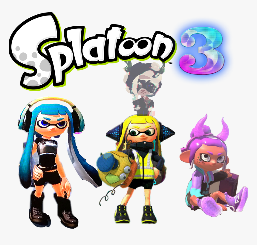 #splatoon #splatoon2 #splatoon3 #comingsoon #squidsisters - Splatoon Logo, HD Png Download, Free Download