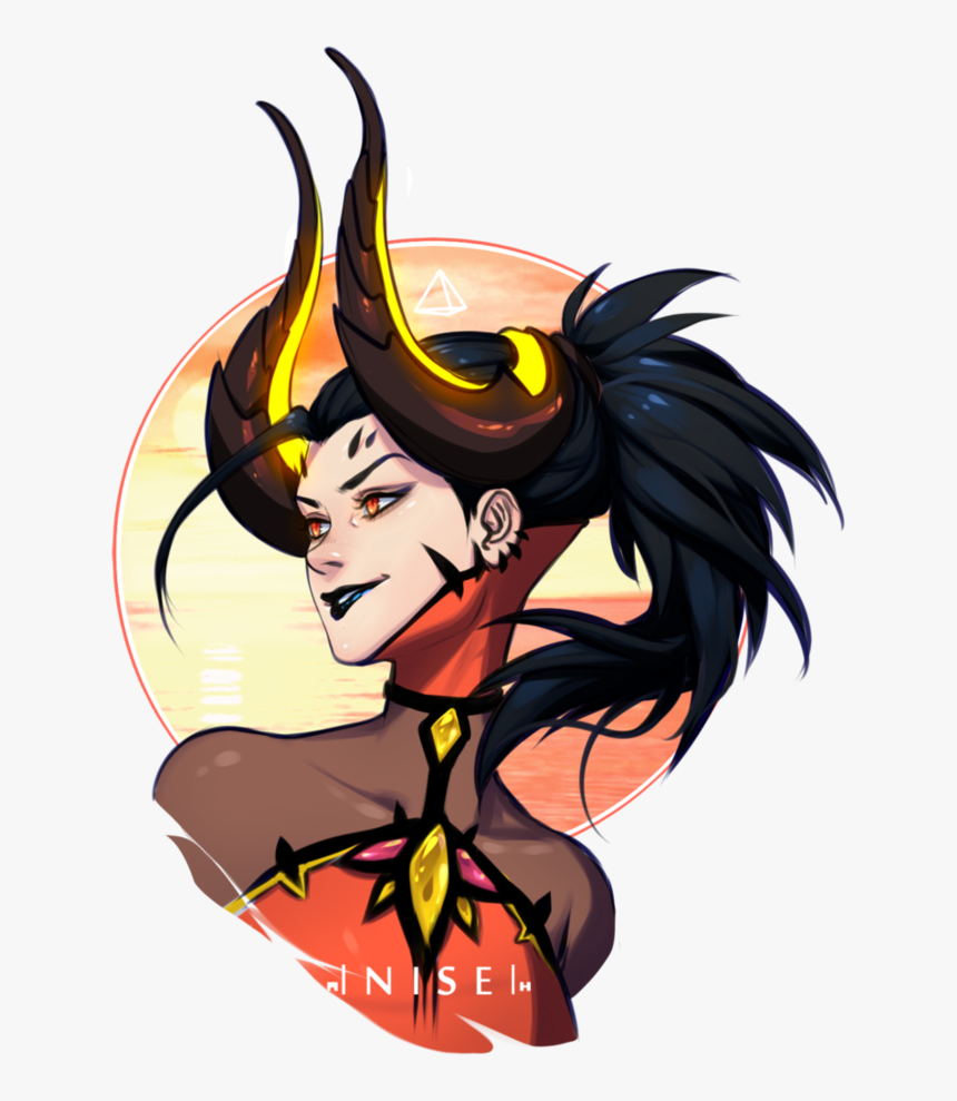 Overwatch Imp Mercy Png, Transparent Png - Overwatch Devil Mercy Fanart, Png Download, Free Download