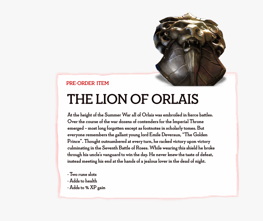 Popup-orlais - Lion Shield, HD Png Download, Free Download