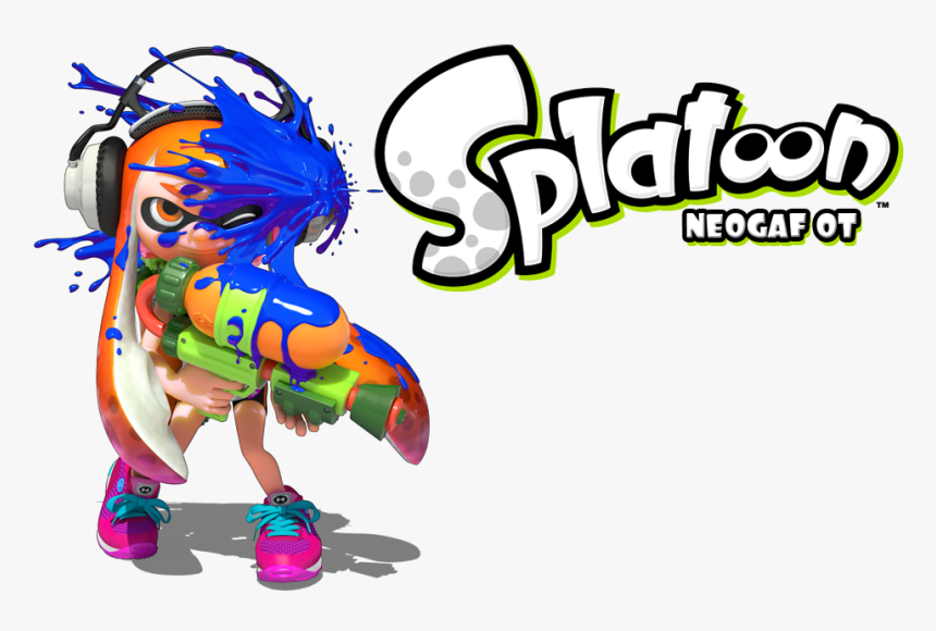 Inkling Splatoon Official Art, HD Png Download, Free Download